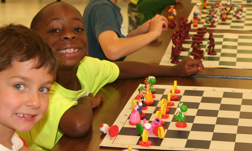 Kids Playing Chess